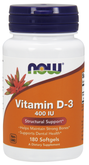 Vitamin D-3 400 IU (180 мягк. капс)