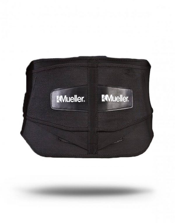 lumbar support back brace with removable pad